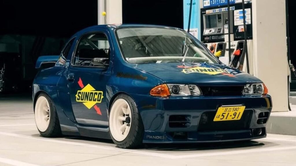 The Cutest Nissan Skyline R32 GT-R You've Ever Seen: The Suzuki Twin Tribute