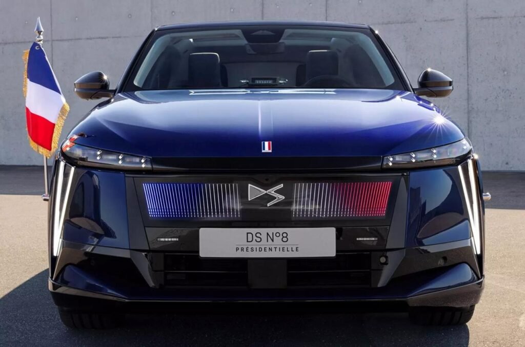 The DS N°8 Presidential: France's Luxurious Armored Electric Car for the President