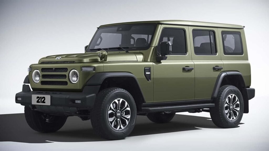 BAW 212:  Gelandwagen Based on the Russian UAZ 469