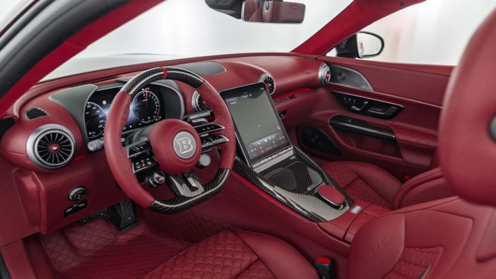 Brabus Rocket GTC Deep Red: A Red Baron in Carbon Fiber Clothing