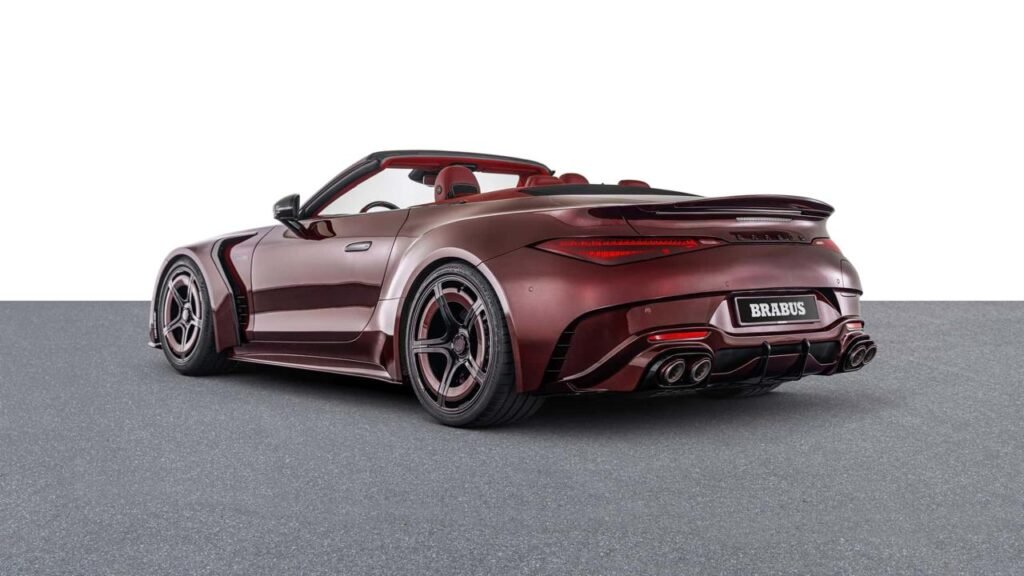 Brabus Rocket GTC Deep Red: A Red Baron in Carbon Fiber Clothing