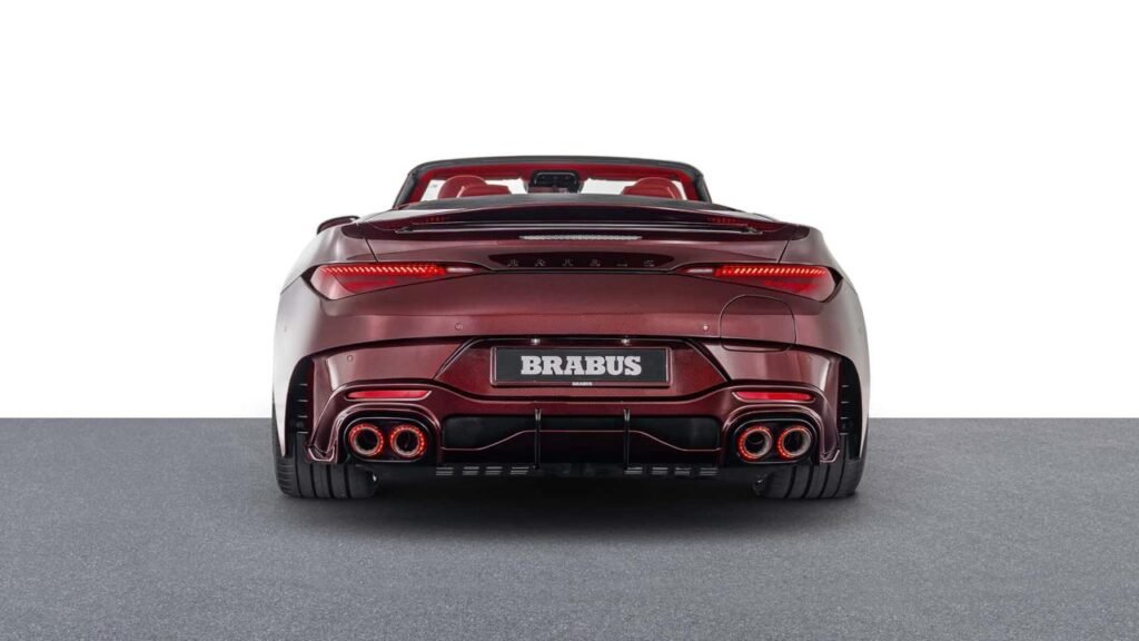Brabus Rocket GTC Deep Red: A Red Baron in Carbon Fiber Clothing