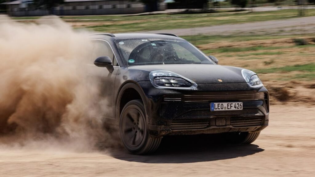 Porsche Cayenne EV Preview Sounds Like a Wild V8
